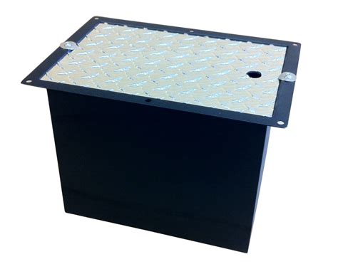 steel battery box for trailer|recessed battery box for trailer.